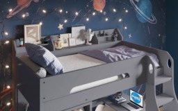 Flair Cosmic Storage High Sleeper Grey - thumbnail 3