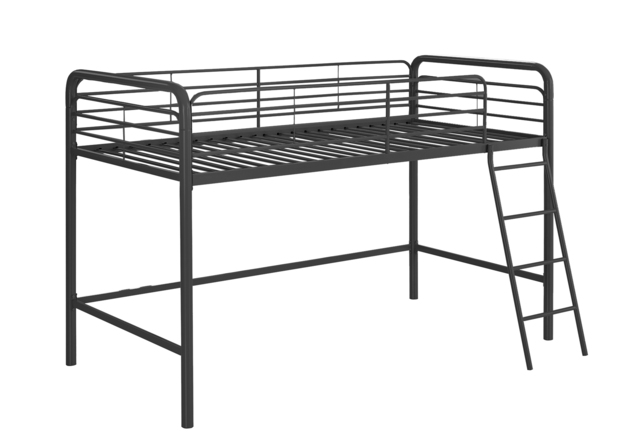 Dorel Metal Mid Sleeper-Black - image 1