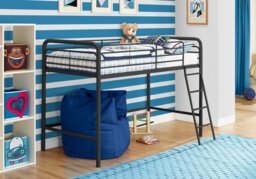 Dorel Metal Mid Sleeper-Black - thumbnail 4