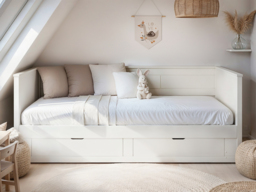 Noomi Iris Daybed with Trundle White (FSC-Certified) - thumbnail 4