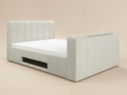 Langden TV Ottoman Bed Cream Kingsize - thumbnail 5