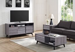 Dorel Vaughn Accent Table-Grey Oak - thumbnail 5