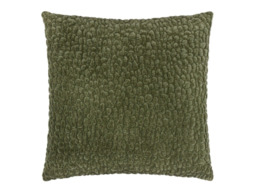 Yard Pebble Textured Chenille Feather Filled Cushion-Lichen - thumbnail 2