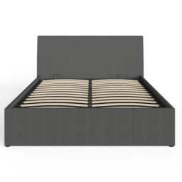 GFW Ascot Grey Fabric Ottoman Bed Frame-Kingsize - thumbnail 5