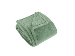 Furn Kallu Faux Fur Throw-Frost Green-150cm x 200cm - thumbnail 2