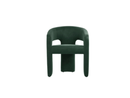 LPD Rina Black Dining Table With Alba Forest Green Dining 4 Chairs - thumbnail 6