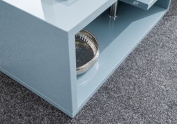 GFW Polar High Gloss LED Coffee Table -Grey - thumbnail 3