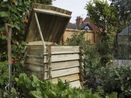 Rowlinson Beehive Composter in Natural Timber - thumbnail 3