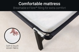 Jay-Be® HE70 Hideaway Folding Bed with e-Fibre Mattress, Single - thumbnail 5