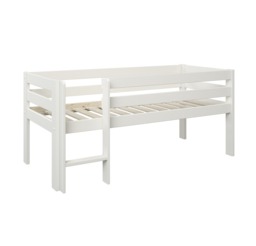 Noomi Solid Wood Shorty Mid Sleeper White (FSC-Certified) - thumbnail 3