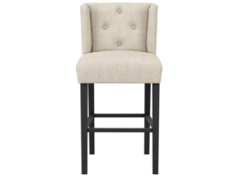 LPD Shay Winged Counter Stool Linen - thumbnail 3