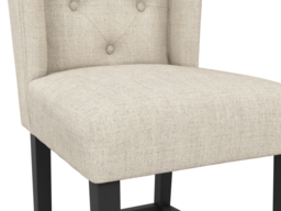 LPD Shay Winged Counter Stool Linen - thumbnail 6
