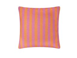 Furn Deck Stripe 59 x 59cm Outdoor Cushion Polyester-Orange & Pink - thumbnail 3