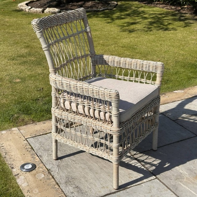 Provence Collection Outdoor Dining Chair - image 1