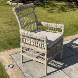 Provence Collection Outdoor Dining Chair - thumbnail 1