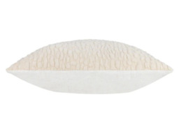 Yard Pebble Textured Chenille Feather Filled Cushion-Natural - thumbnail 3
