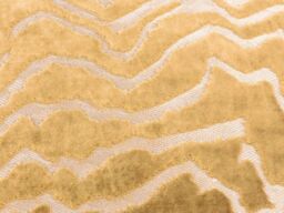 Paoletti Tierra 50 x 50cm Cut Velvet Cushion-Brass-Feathers - thumbnail 4