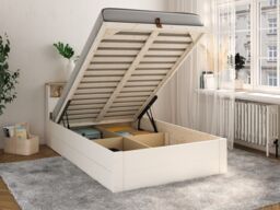 Kids Avenue Heritage Wooden Ottoman Bed with Storage Small Double - thumbnail 3