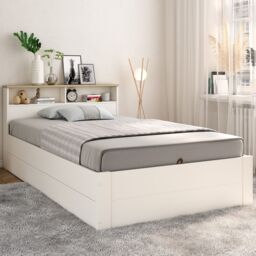 Kids Avenue Heritage Wooden Ottoman Bed with Storage Small Double