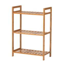 Living & Home Tiered Bamboo Wooden Shelf-3-Tier - thumbnail 5