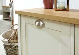 GFW Lancaster Shoe Storage Cabinet -Cream - thumbnail 7