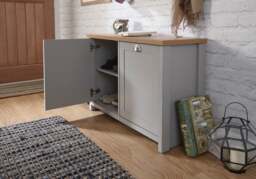 GFW Lancaster Shoe Storage Cabinet -Cream - thumbnail 4