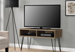 Dorel Owen Retro TV Stand-White - thumbnail 5