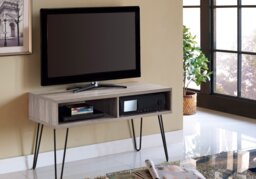Dorel Owen Retro TV Stand-White - thumbnail 2