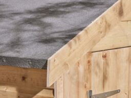 Rowlinson Shiplap Apex Shed Double Door 4x6cm - thumbnail 4
