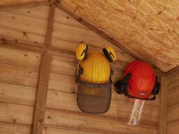 Rowlinson Shiplap Apex Shed Double Door 4x6cm - thumbnail 6