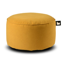 Extreme Lounging B Pouffe Brushed Suede Mustard - thumbnail 1