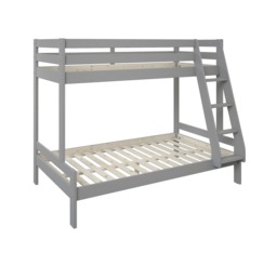 Noomi Nora Solid Wood Triple Bunk Bed Grey (FSC-Certified) - thumbnail 5