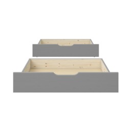 Noomi Nora Solid Wood Triple Bunk Bed Grey (FSC-Certified) - thumbnail 7