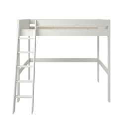 Noomi Tera Solid Wood Small Double High Sleeper White (FSC-Certified) - thumbnail 5