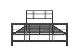 Dorel Burbank Black Metal Bed -Double - thumbnail 7