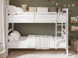 Flair Atlanta Detachable Bunk Bed White - thumbnail 2