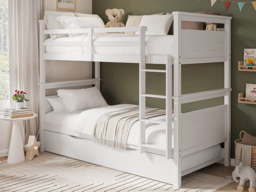 Flair Atlanta Detachable Bunk Bed White - thumbnail 4
