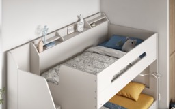 Flair Slick Staircase Bunk Bed White - thumbnail 7