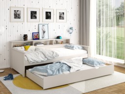 Kids Avenue Haven 2 Single Day Bed with Trundle Drawer - thumbnail 3