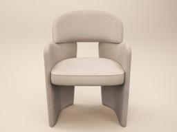 SOLACE+CO Varm & Estella Black Dining Table with Velvet Chairs-Table + 6 Chairs-Brown - thumbnail 4