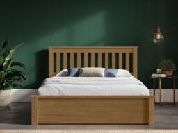 Emporia Beds Bradgate Solid Wooden Ottoman Bed Frame - Double - thumbnail 3