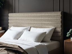 SOLACE+CO Velora Double Ottoman Bed Brown Chenille - thumbnail 7
