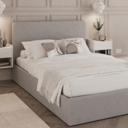GFW Chiswick Side-Lift Ottoman Bed Soft Grey-Small Double - thumbnail 2