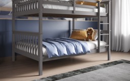 Flair Tetrad Detachable Small Double Bunk Bed Grey - thumbnail 4