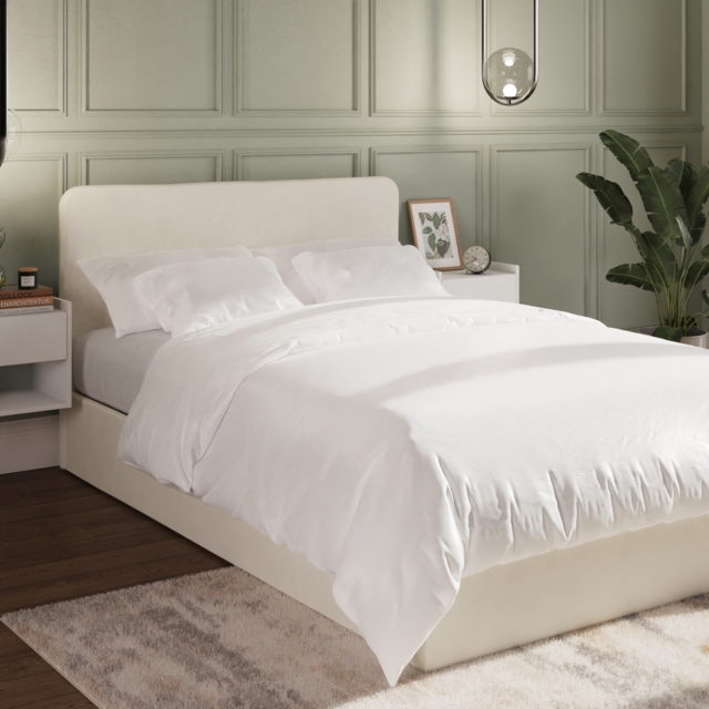 GFW Chiswick Side-Lift Ottoman Bed Natural-Small Double - image 1