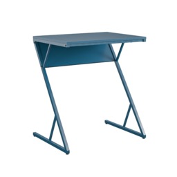 Novogratz Regal Accent Table/Laptop Desk-Blue Oak - thumbnail 4