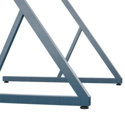 Novogratz Regal Accent Table/Laptop Desk-Blue Oak - thumbnail 5