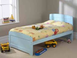 Friendship Mill Rainbow Wooden Single Bed Frame Scandinavian Pine - Pink - thumbnail 4