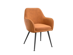 LPD Capri Dining Table With 4 Tara Burnt Rust Dining Chairs - thumbnail 3