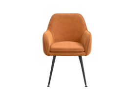 LPD Capri Dining Table With 4 Tara Burnt Rust Dining Chairs - thumbnail 2